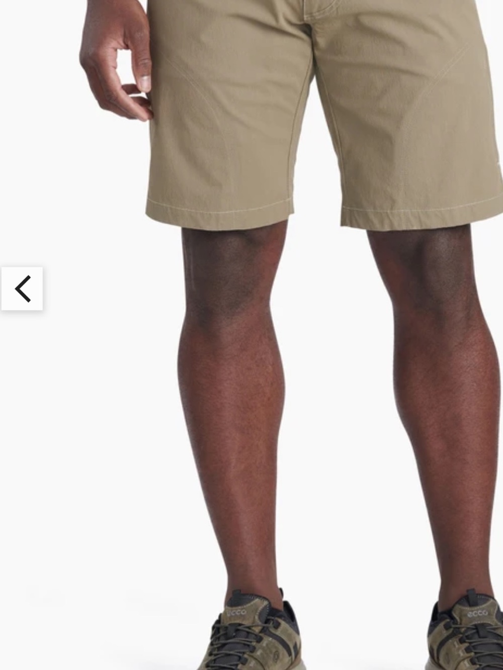 Kuhl Men's Ramblr Born in the Mountains Shorts in Khaki size 36